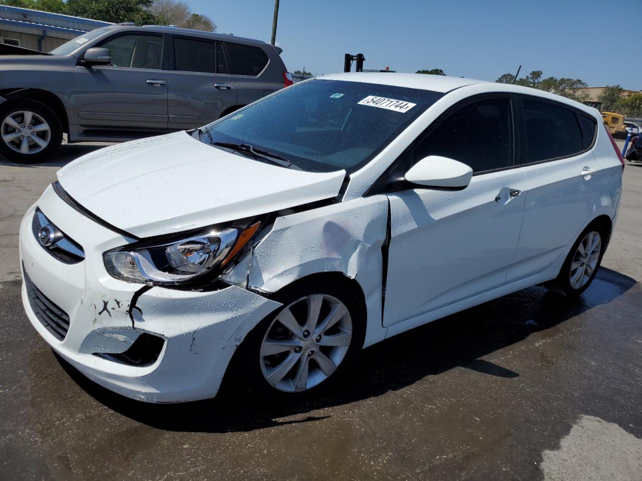 KMHCT5AE6EU142912 2014 Hyundai Accent Gls