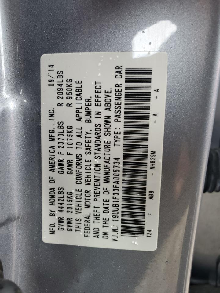 19UUB1F33FA005734 2015 Acura Tlx