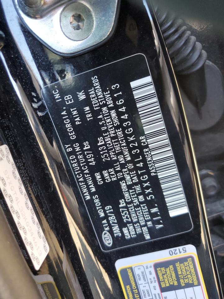 5XXGT4L32KG344613 2019 Kia Optima Lx