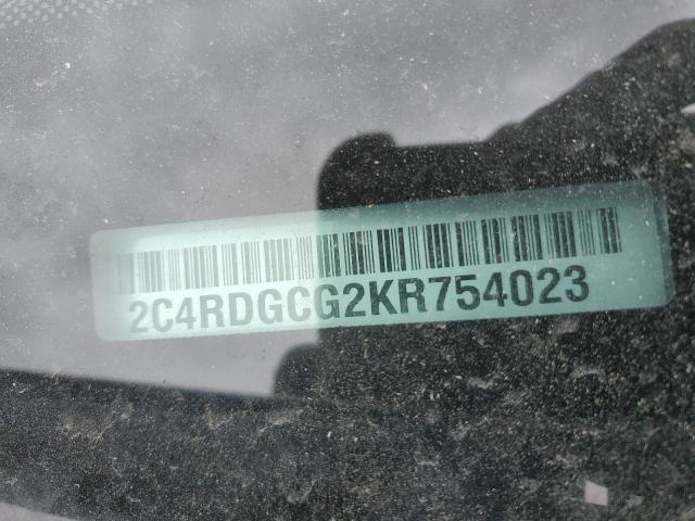 2019 DODGE GRAND CARA - 2C4RDGCG2KR754023