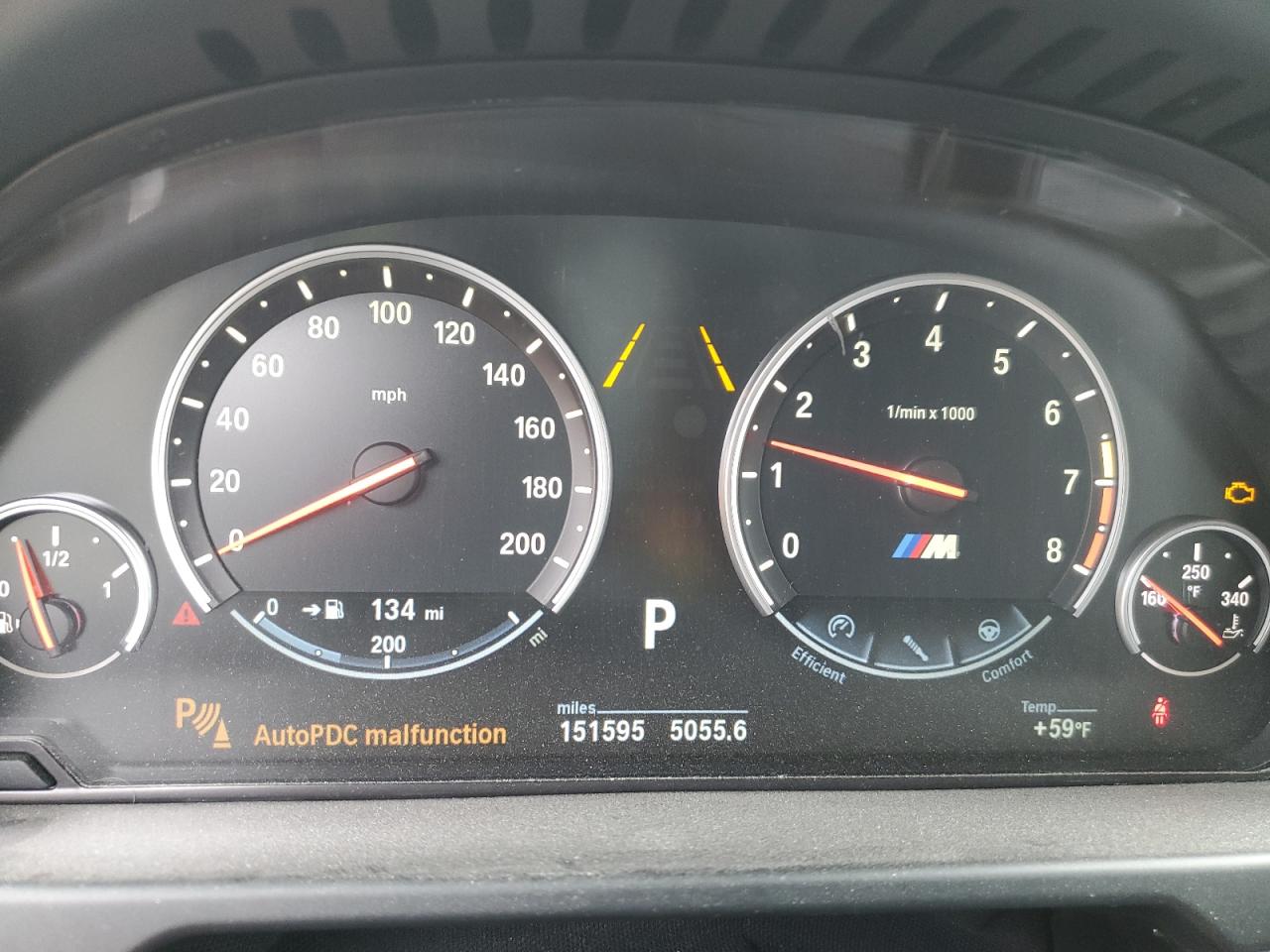 5YMKT6C5XF0C89515 2015 BMW X5 M