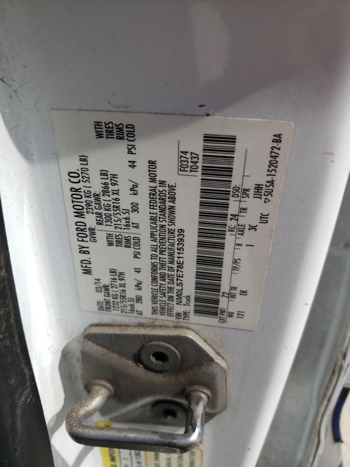 NM0LS7E78E1153939 2014 Ford Transit Connect Xl