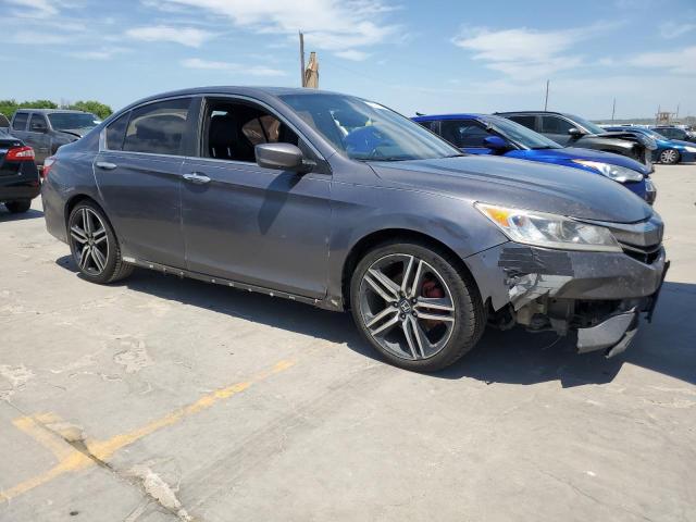 Vin: 1hgcr2f52ga033606, lot: 55196254, honda accord sport 20164