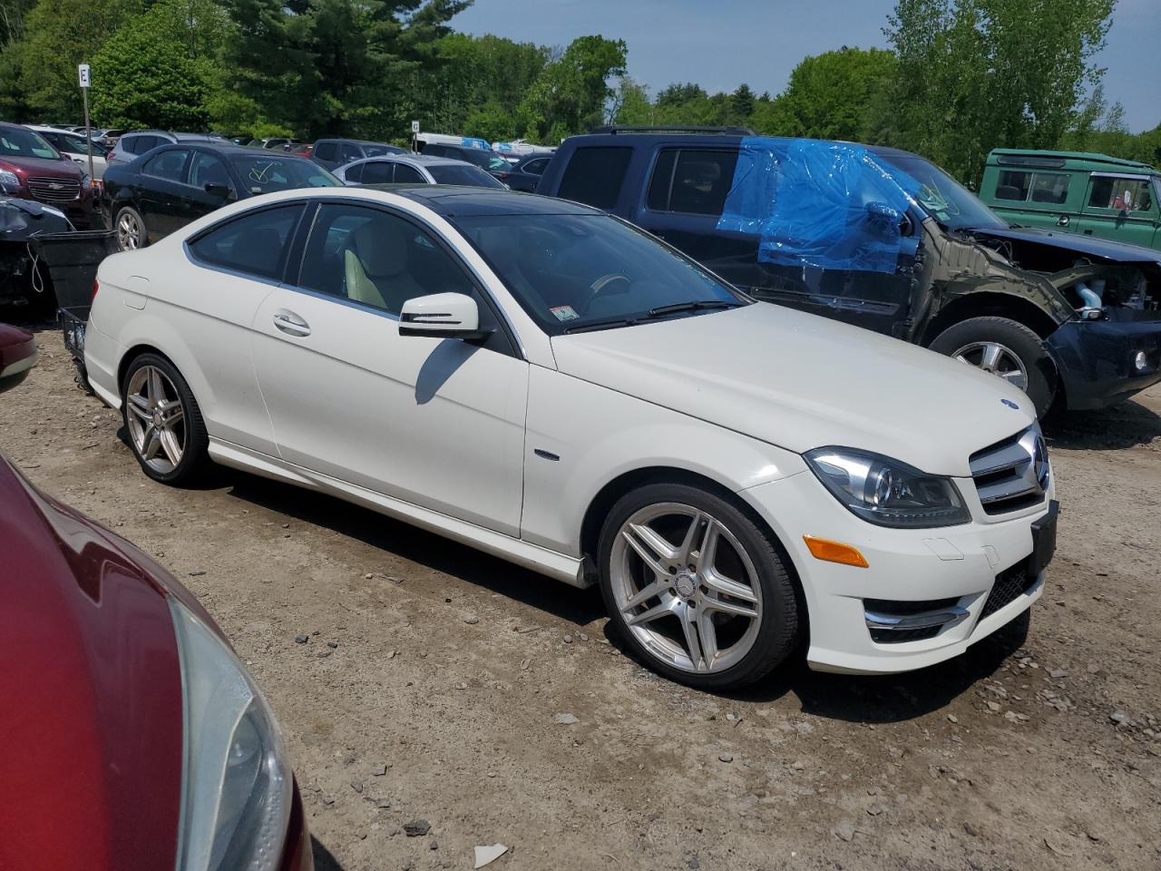 WDDGJ4HB6CF777511 2012 Mercedes-Benz C 250