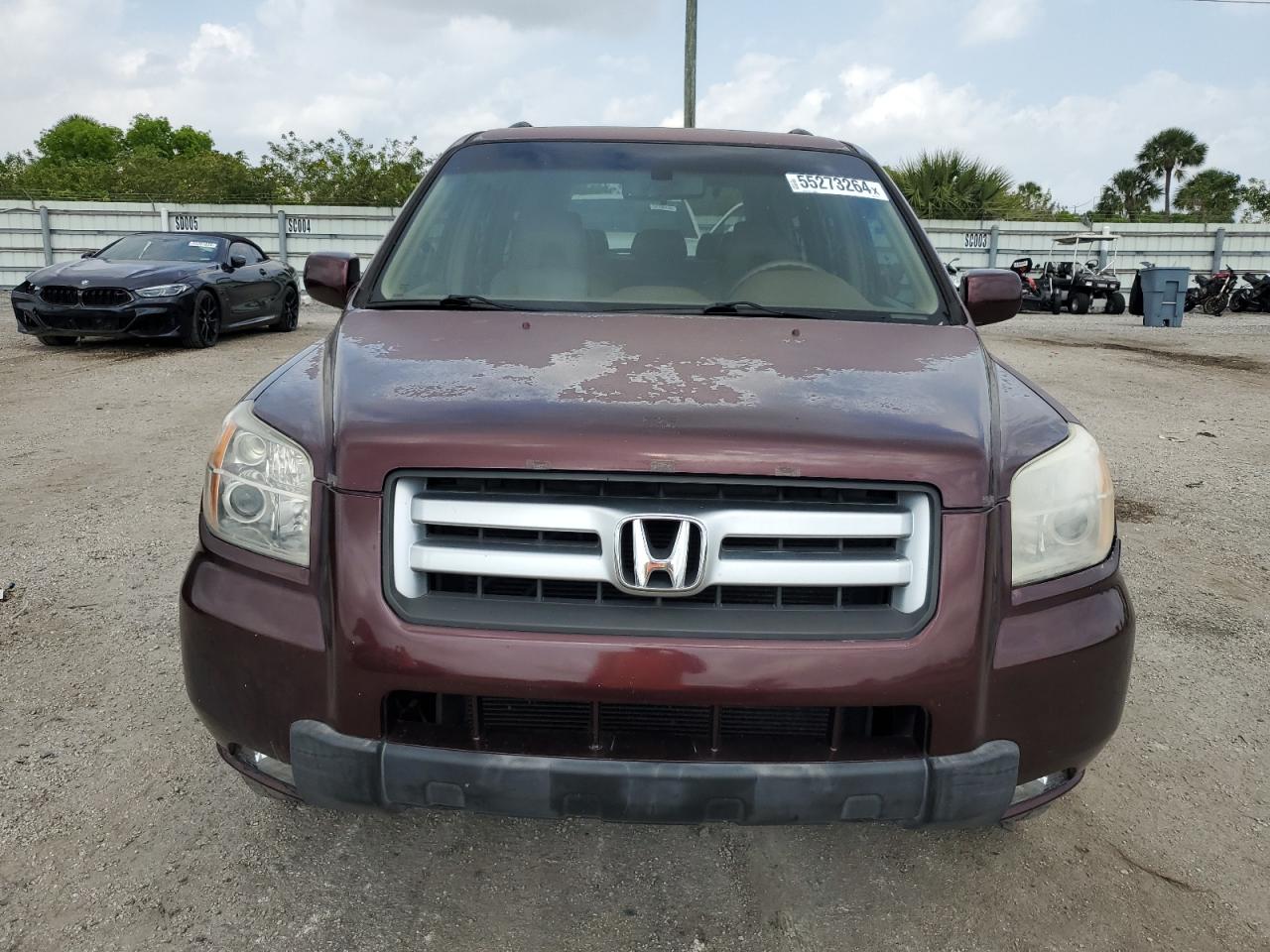 5FNYF28567B014185 2007 Honda Pilot Exl