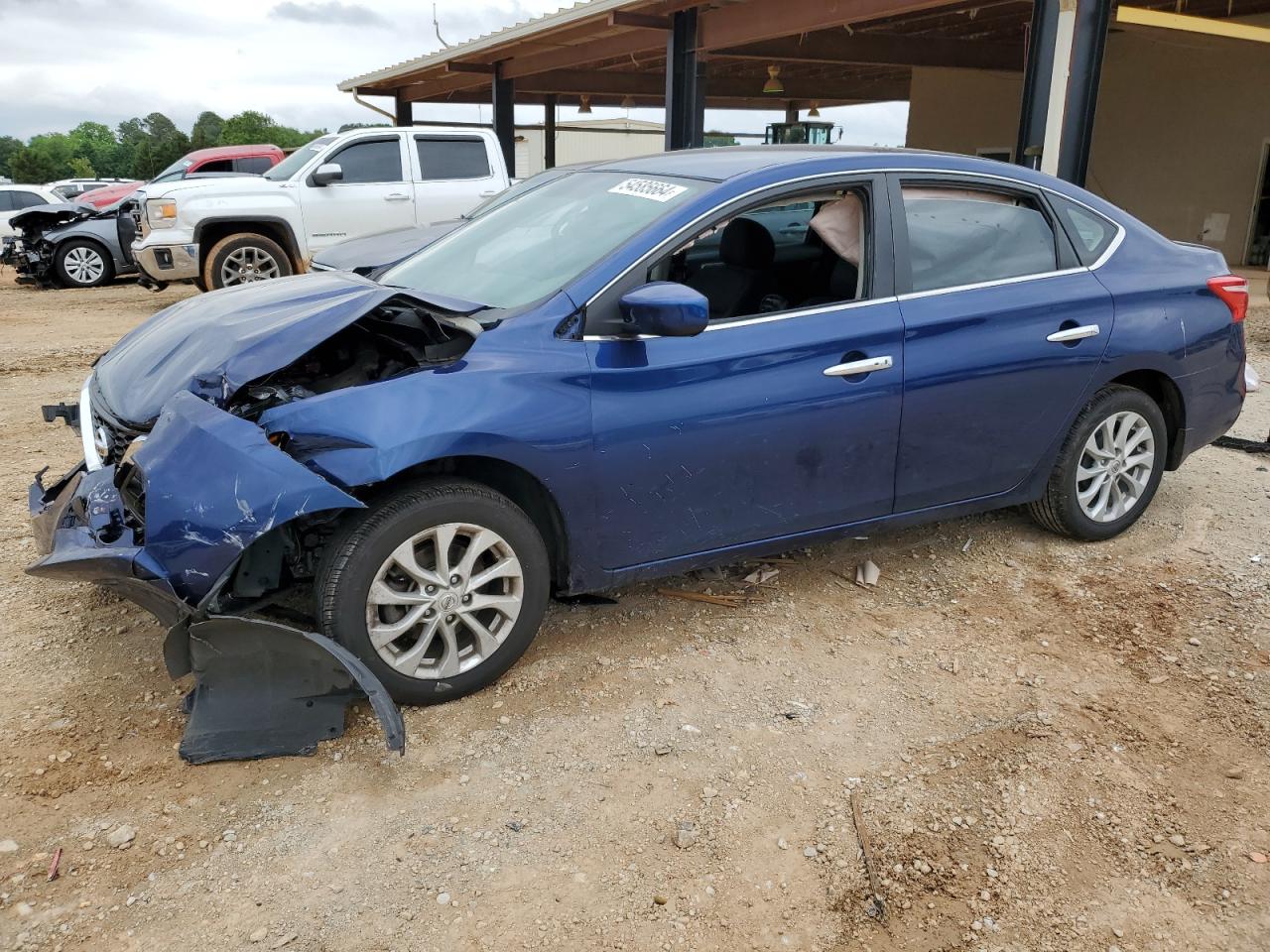 2019 Nissan Sentra S vin: 3N1AB7AP8KY446055