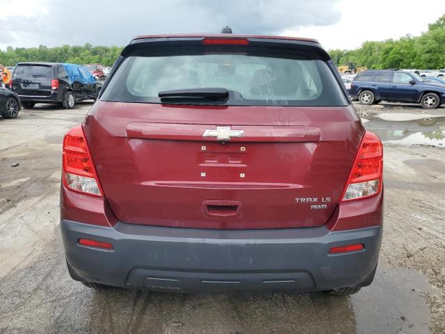 2016 Chevrolet Trax Ls VIN: 3GNCJNSB7GL261605 Lot: 55149594