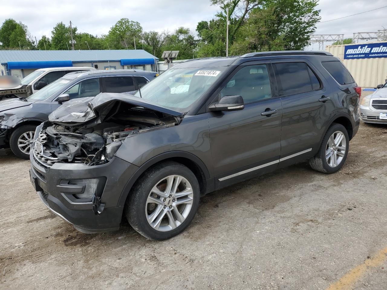 Lot #2535875795 2017 FORD EXPLORER X