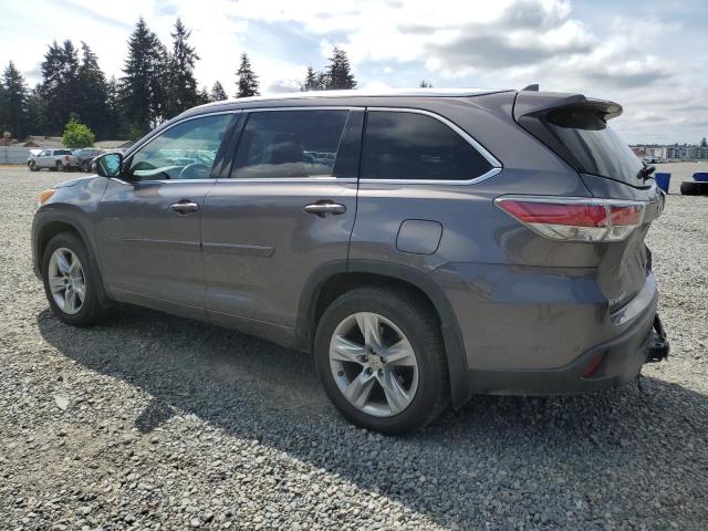 2015 Toyota Highlander Limited VIN: 5TDDKRFH6FS165005 Lot: 55460124