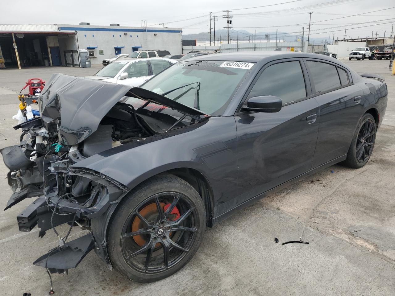 2C3CDXHG8HH563496 2017 Dodge Charger Sxt