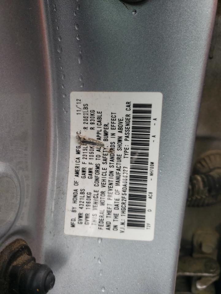 1HGCR2F54DA066327 2013 Honda Accord Sport