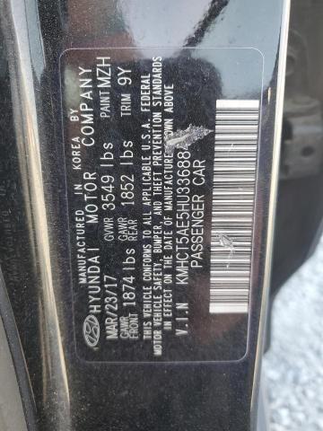 KMHCT5AE5HU336884 2017 HYUNDAI ACCENT - Image 12