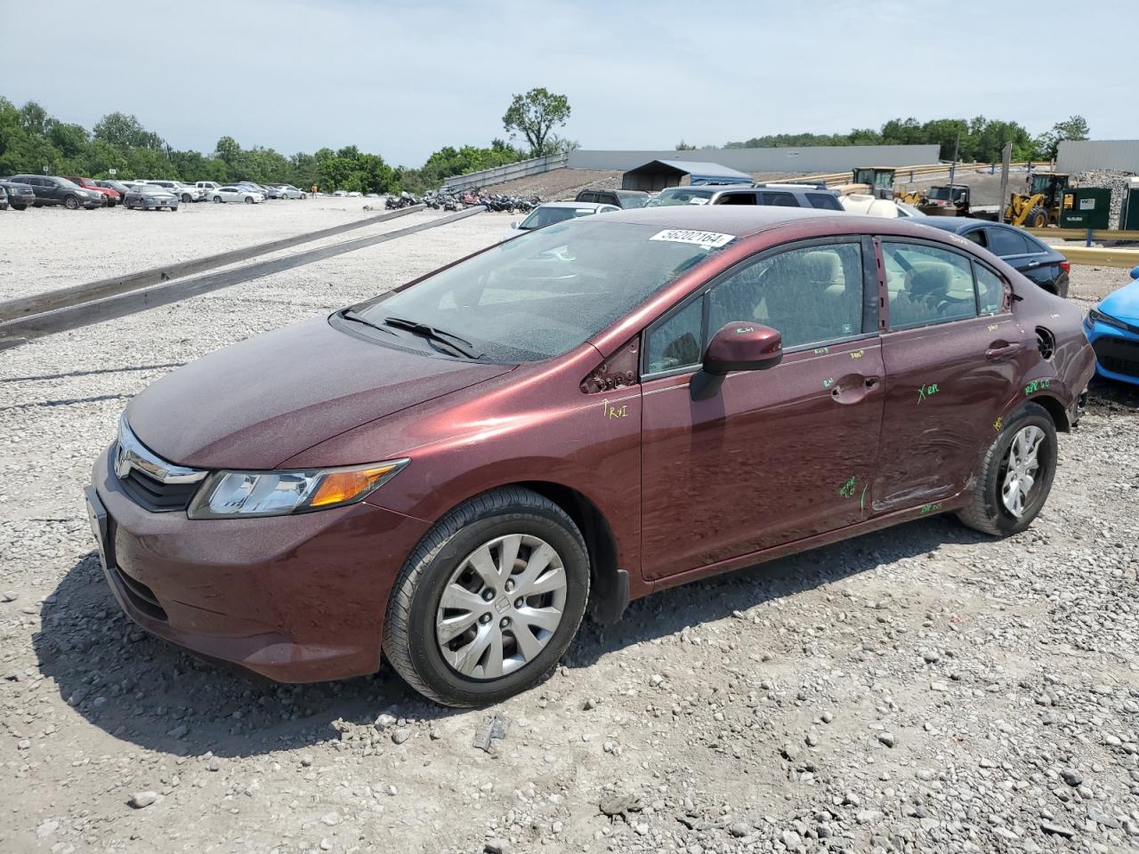 19XFB2F5XCE078249 2012 Honda Civic Lx