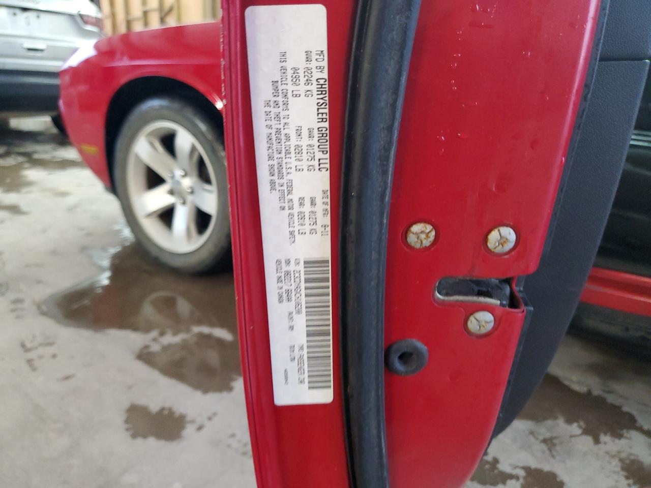 2C3CDYAGXCH106200 2012 Dodge Challenger Sxt