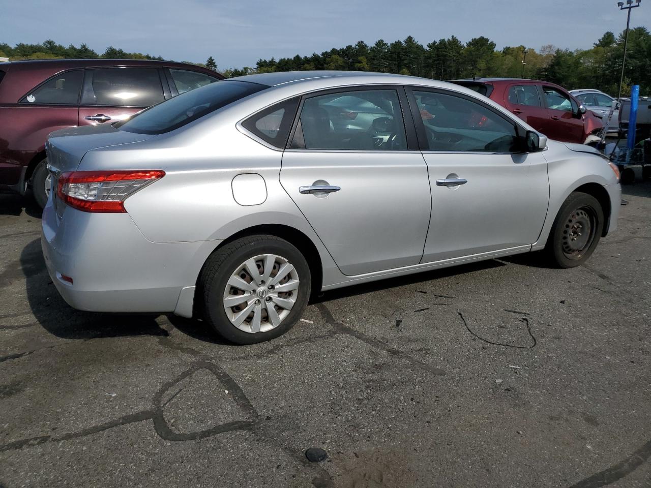 2014 Nissan Sentra S vin: 3N1AB7APXEY269240