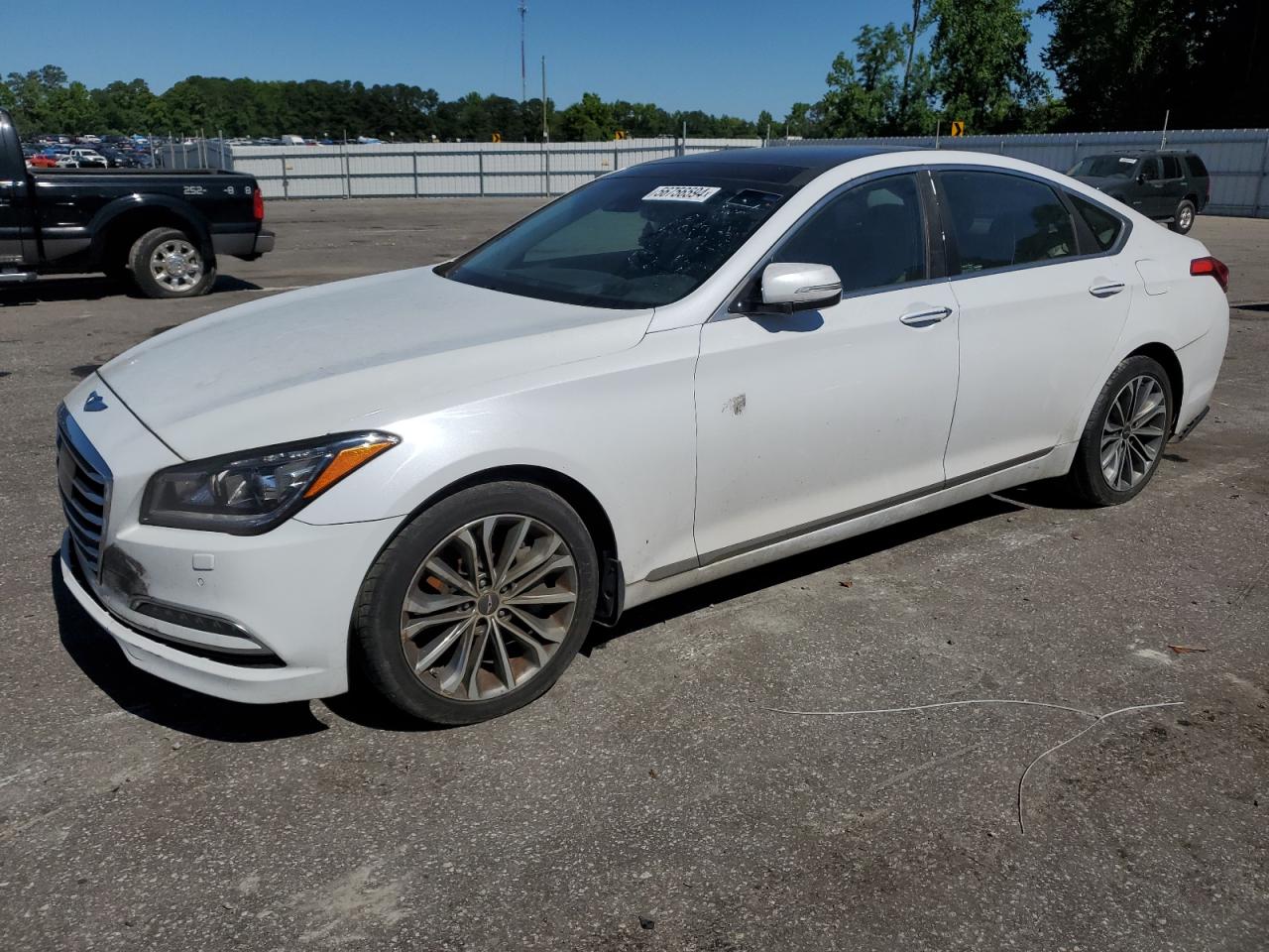 2016 Hyundai Genesis 3.8L vin: KMHGN4JE8GU133783