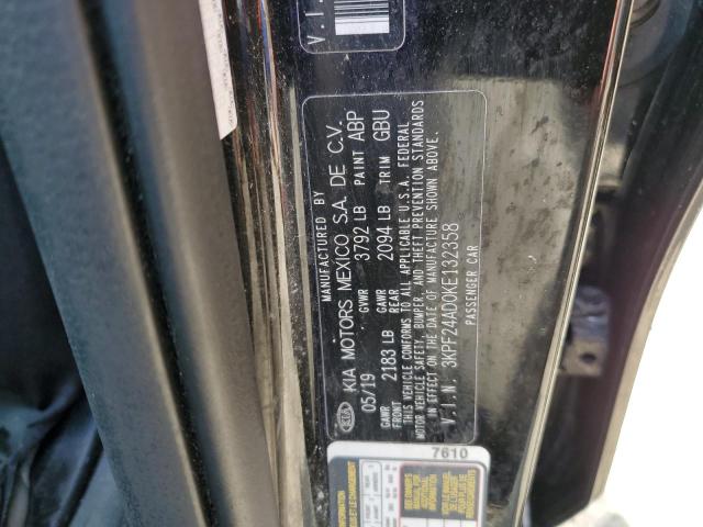 2019 Kia Forte Fe VIN: 3KPF24AD0KE132358 Lot: 54736264