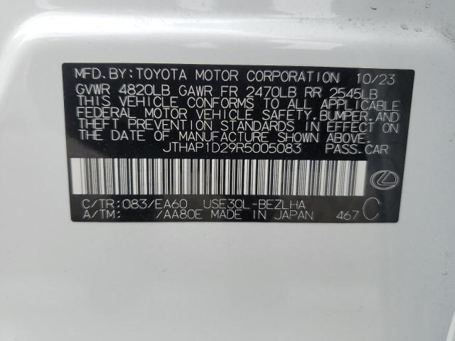 2024 LEXUS IS 500 F S JTHAP1D29R5005083