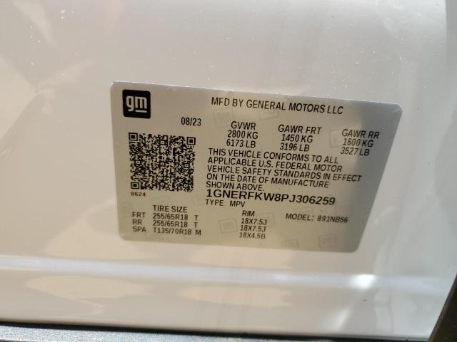 VIN 1GNERFKW8PJ306259 2023 Chevrolet Traverse, LS no.13