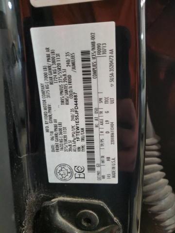 2018 Ford F150 Supercrew VIN: 1FTEW1E55JFD44887 Lot: 54572234