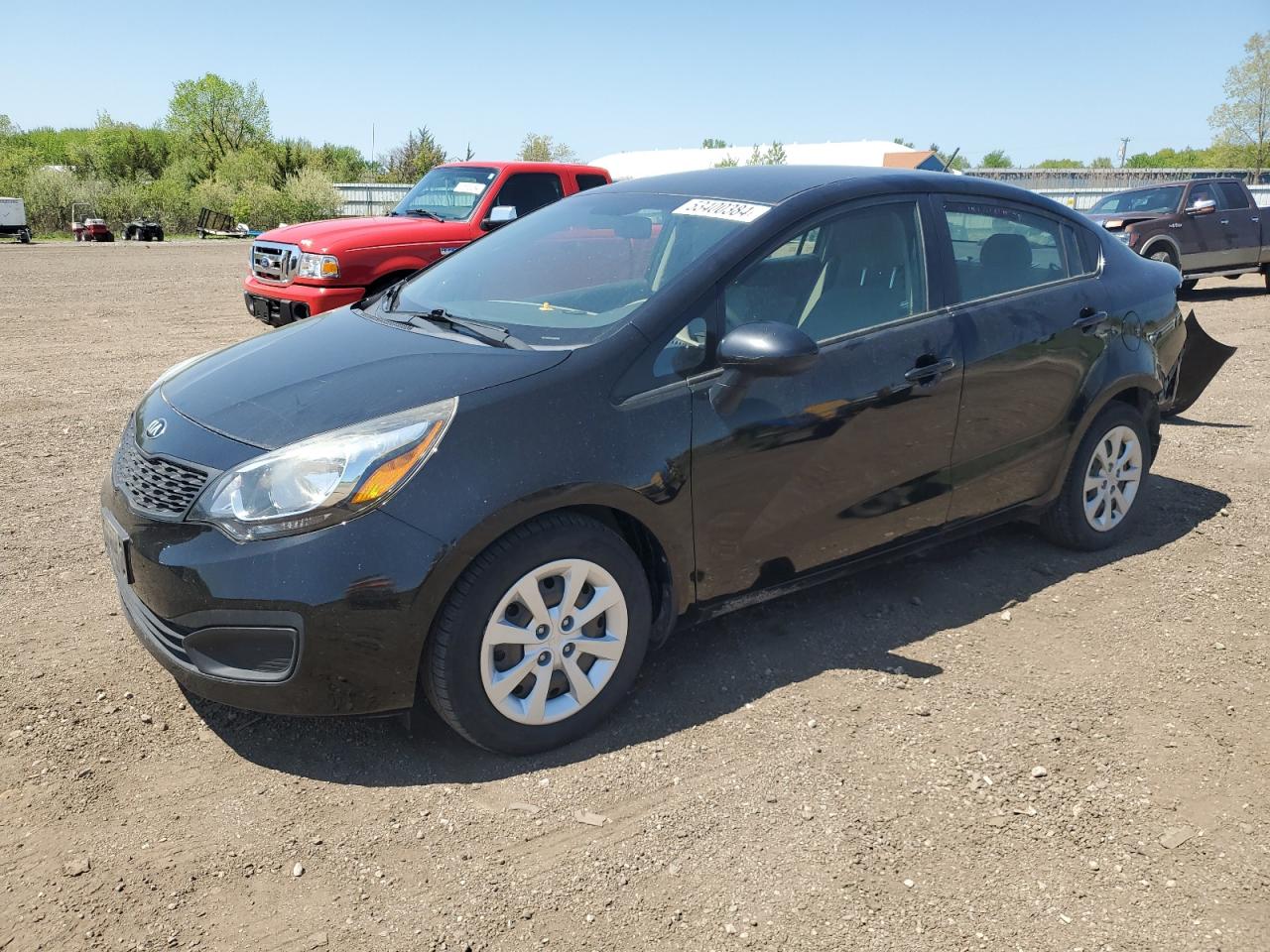 KNADM4A37E6324201 2014 Kia Rio Lx