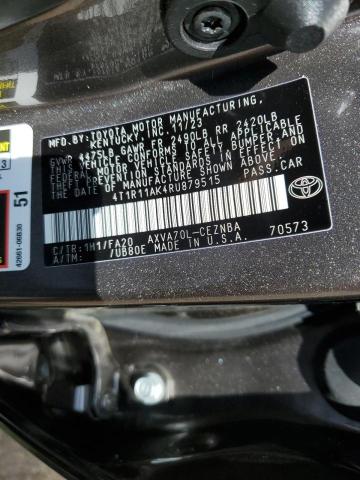 VIN 4T1R11AK4RU879515 2024 Toyota Camry, LE no.12