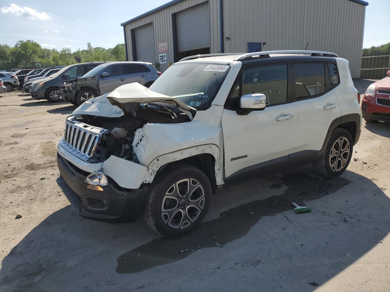 ZACCJBDT6GPC59381 2016 Jeep Renegade Limited