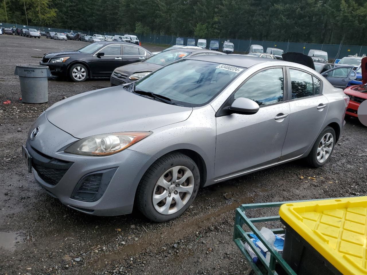 JM1BL1UF3B1374023 2011 Mazda 3 I