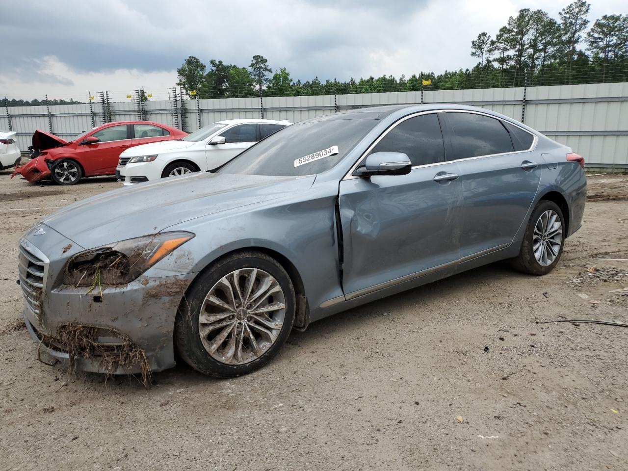 2016 Hyundai Genesis 3.8L vin: KMHGN4JE5GU133482