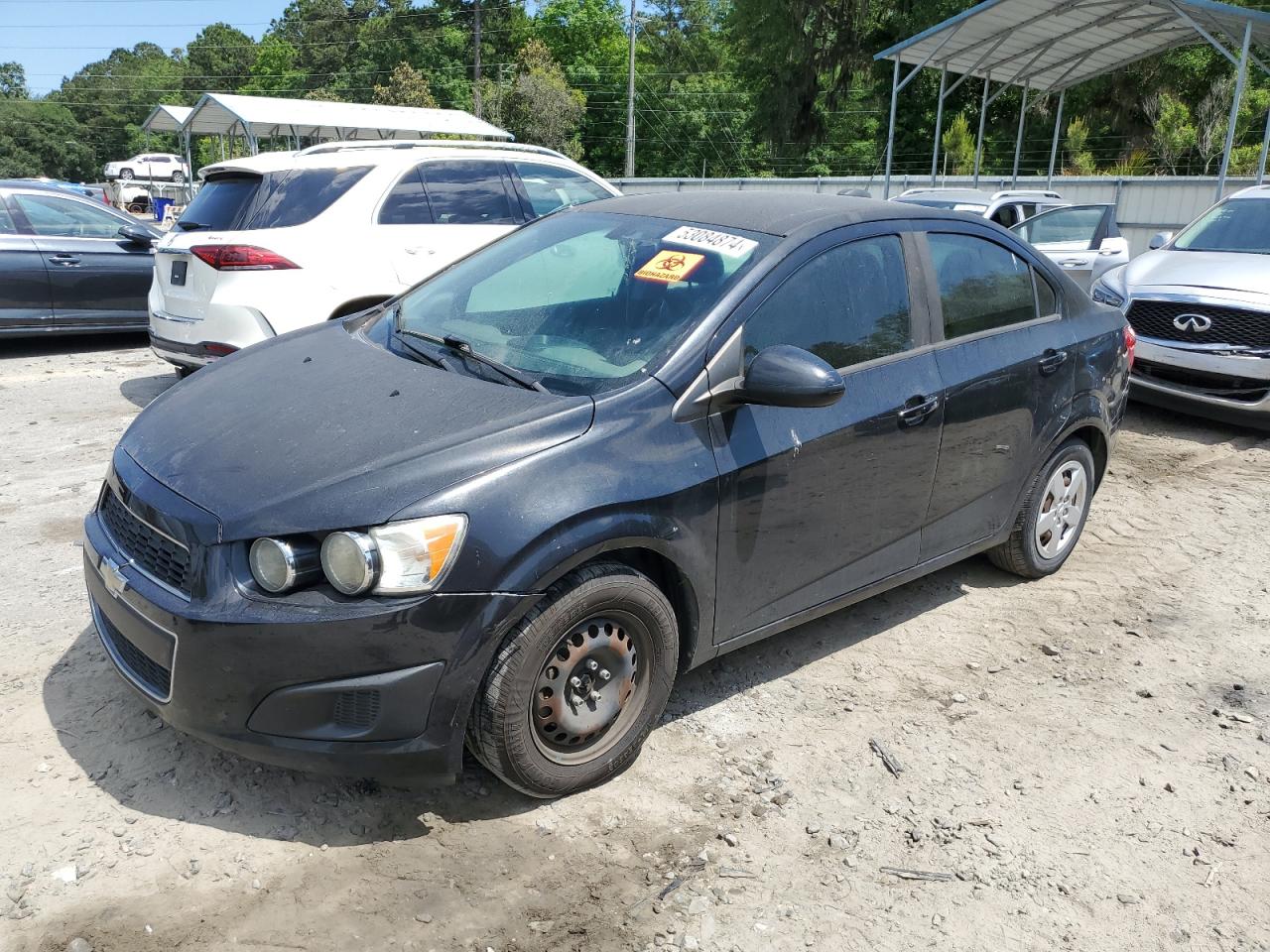 2015 Chevrolet Sonic Ls vin: 1G1JA5SH7F4124326