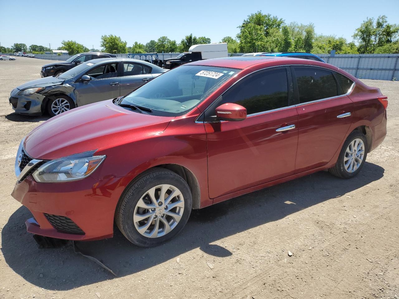 3N1AB7AP4KY341402 2019 Nissan Sentra S