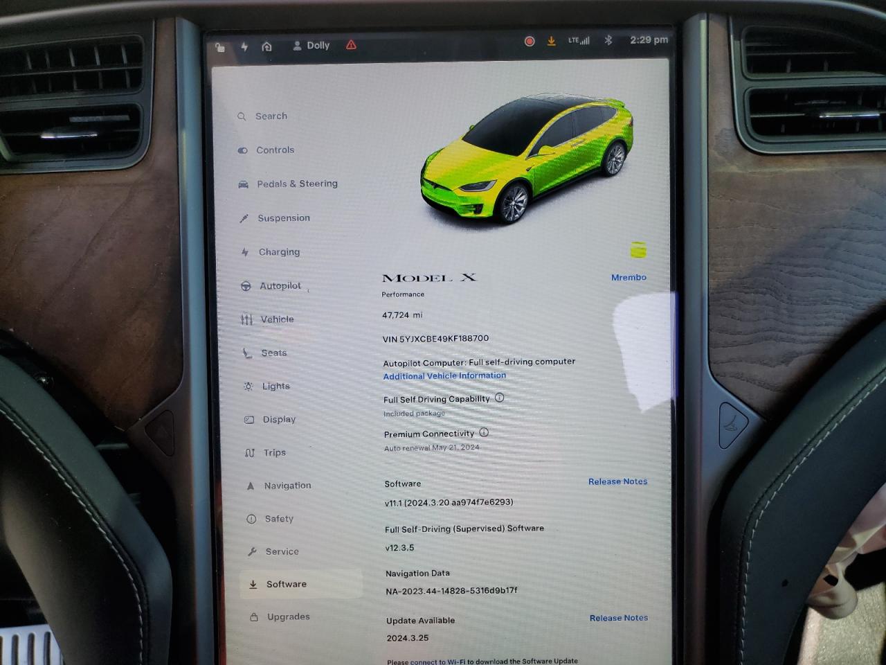 5YJXCBE49KF188700 2019 Tesla Model X