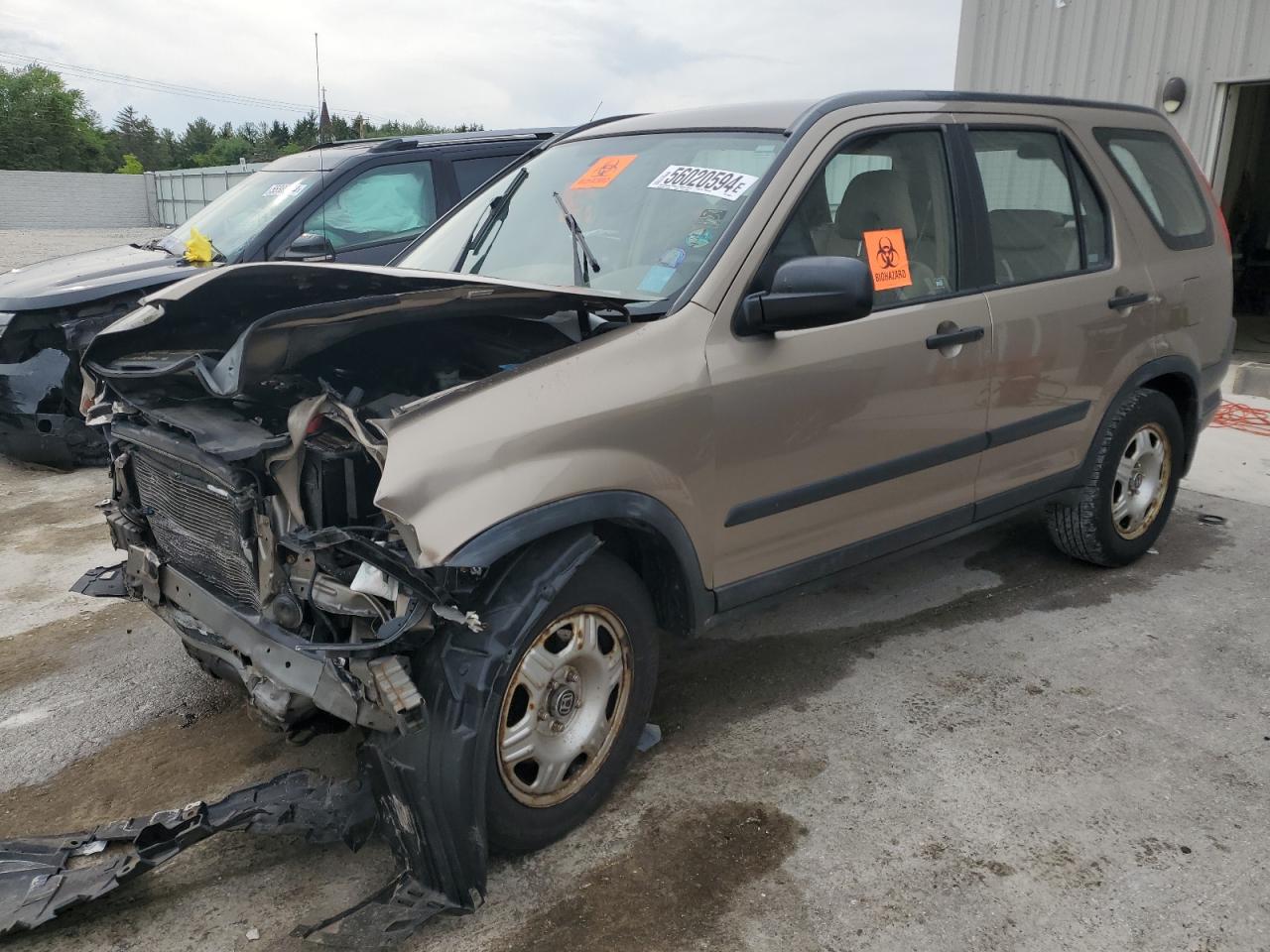 JHLRD78515C009822 2005 Honda Cr-V Lx