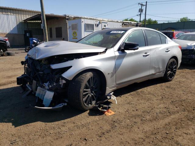 2016 Infiniti Q50 Red Sport 400 VIN: JN1FV7AR0GM451971 Lot: 55750674