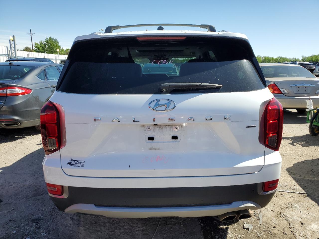 KM8R3DHE5NU375254 2022 Hyundai Palisade Sel