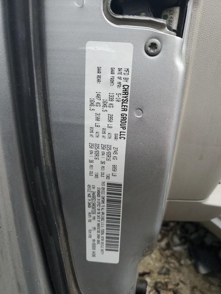 2A4RR5D15AR307226 2010 Chrysler Town & Country Touring