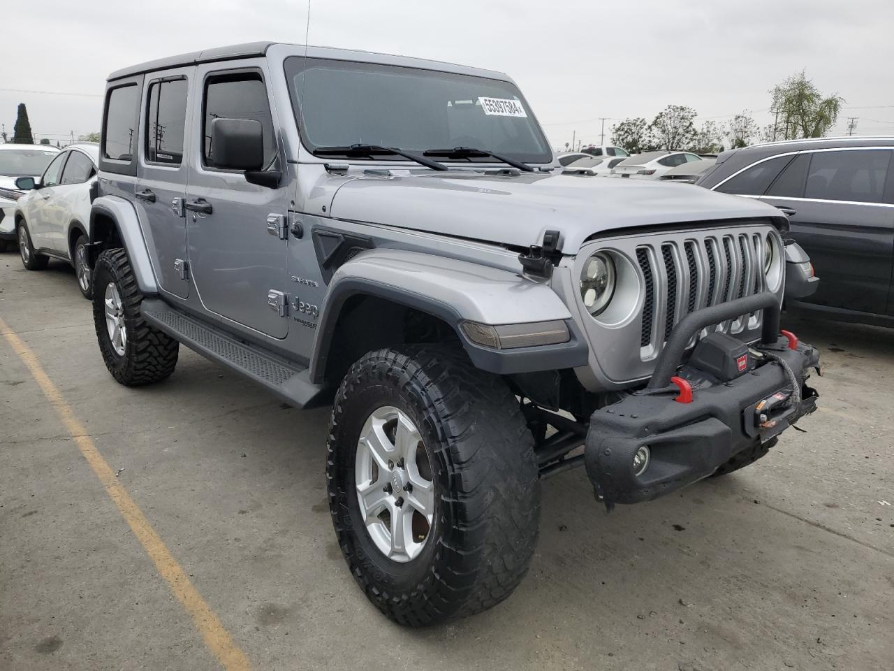 2020 Jeep Wrangler Unlimited Sahara vin: 1C4HJXEN8LW240279