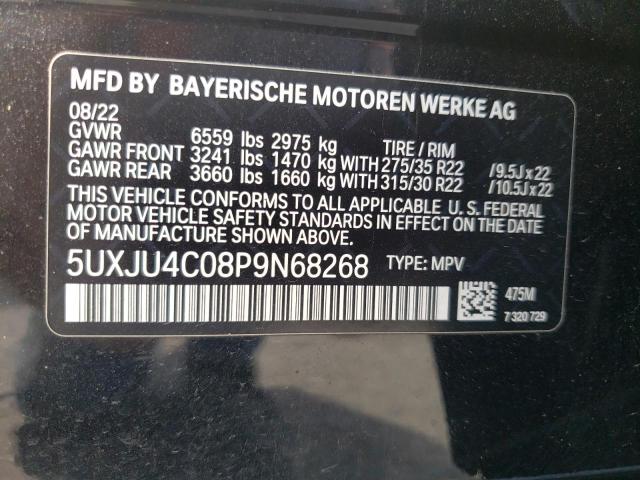 5UXJU4C08P9N68268 BMW X5 M50I 14