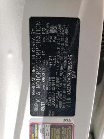 2018 Kia Soul VIN: KNDJN2A29J7896146 Lot: 56653214