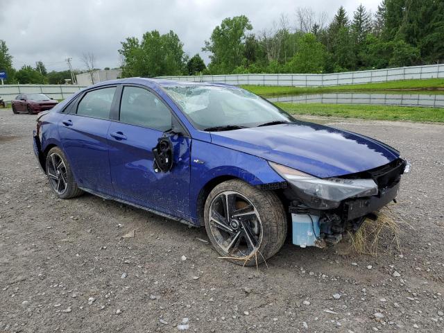  HYUNDAI ELANTRA 2023 Синий