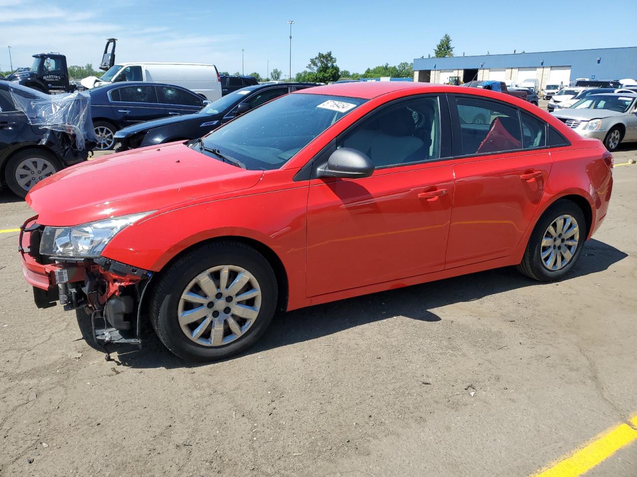 1G1PC5SH2G7143662 2016 Chevrolet Cruze Limited Ls