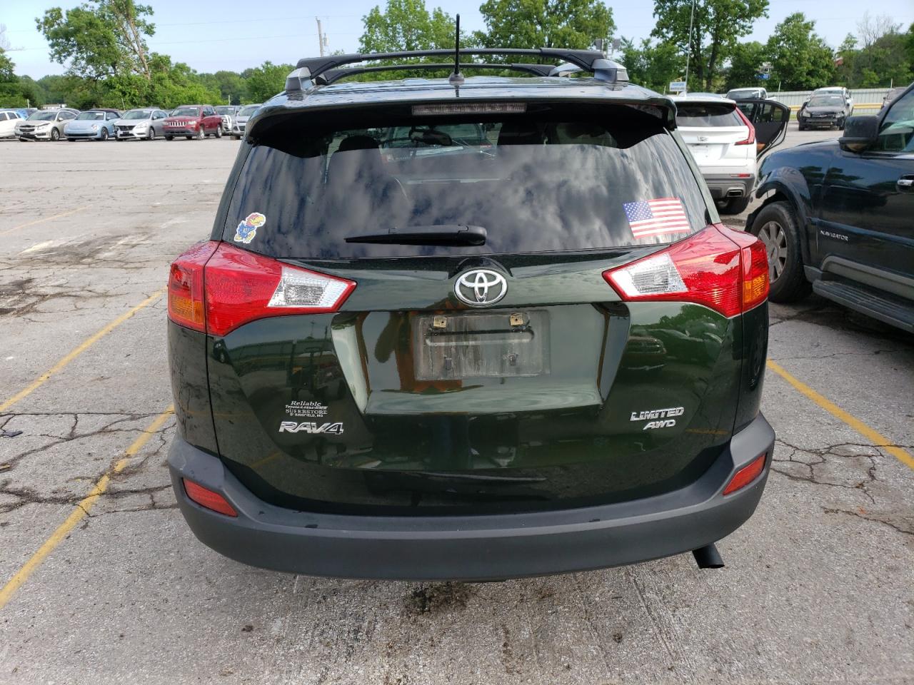 2013 Toyota Rav4 Limited vin: JTMDFREV6DD045287