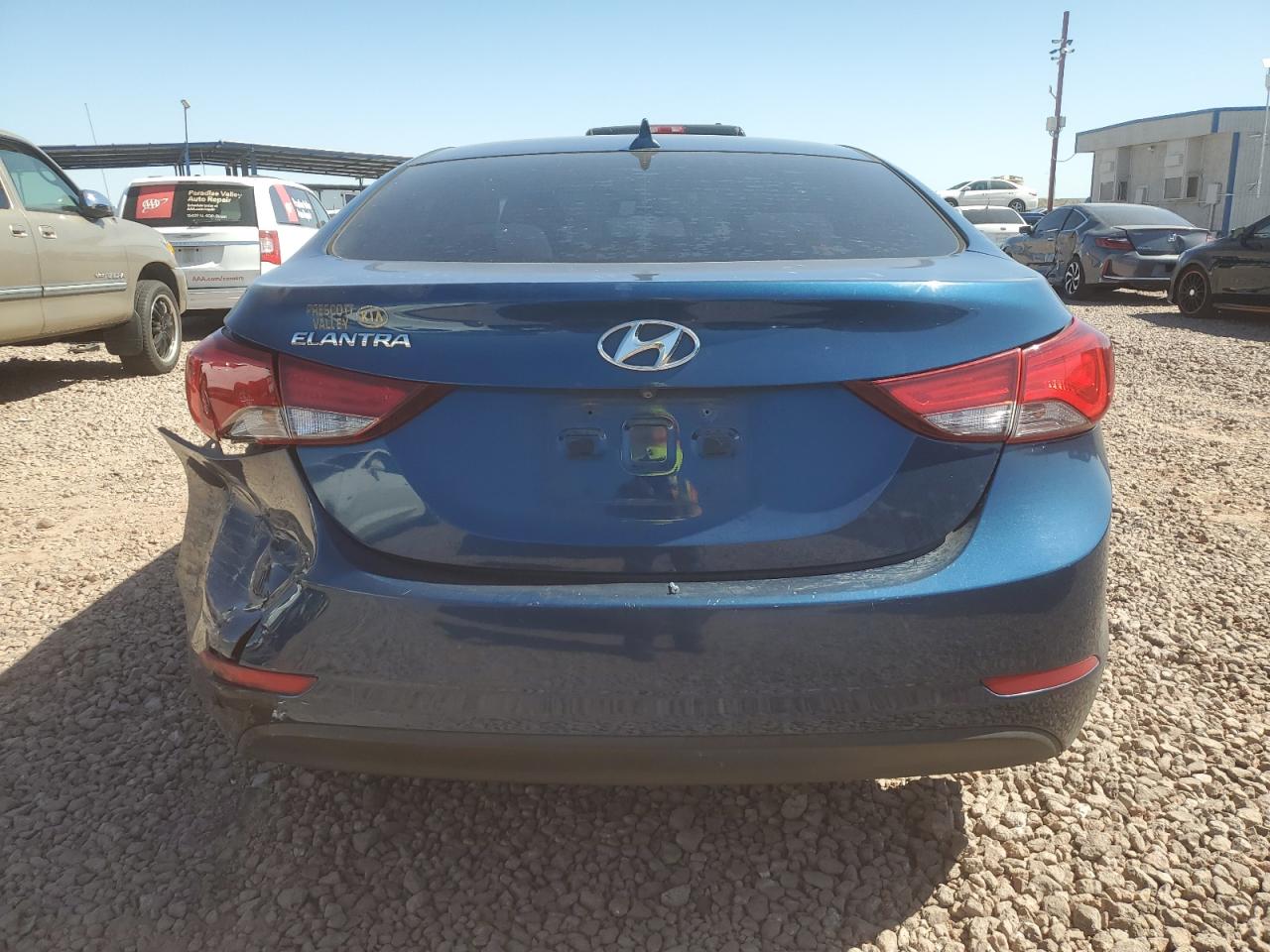 KMHDH4AE6EU051008 2014 Hyundai Elantra Se