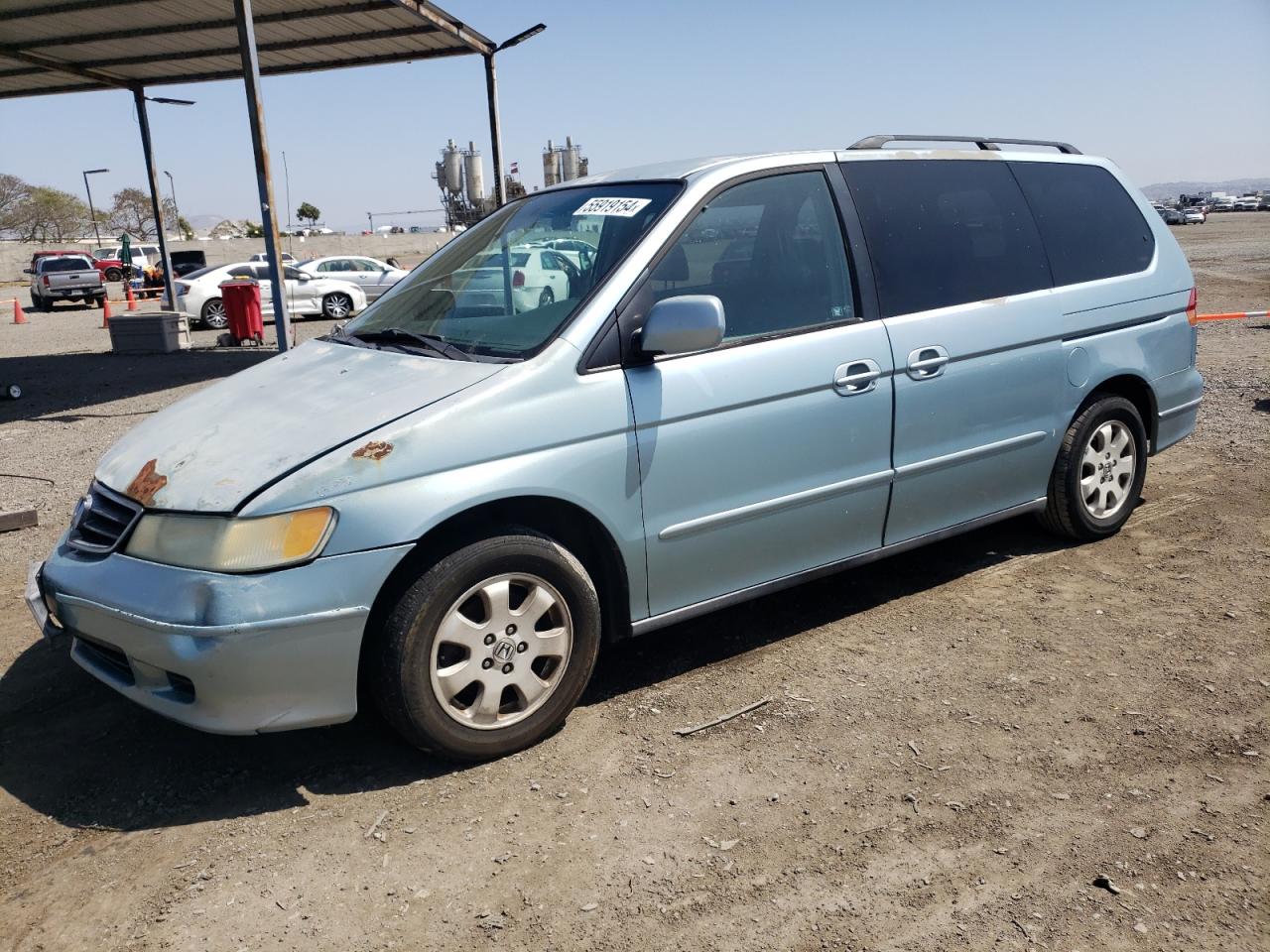 5FNRL18934B050616 2004 Honda Odyssey Exl