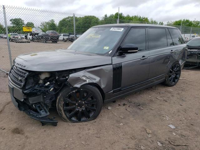 Lot #2569789771 2014 LAND ROVER RANGE ROVE salvage car