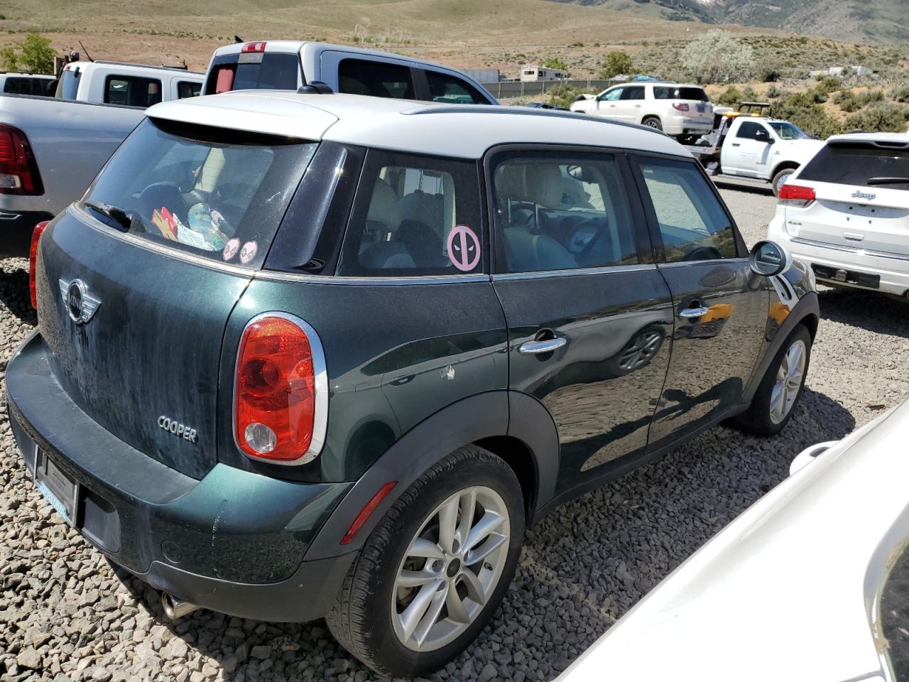 2012 Mini Cooper Countryman vin: WMWZB3C57CWM29449