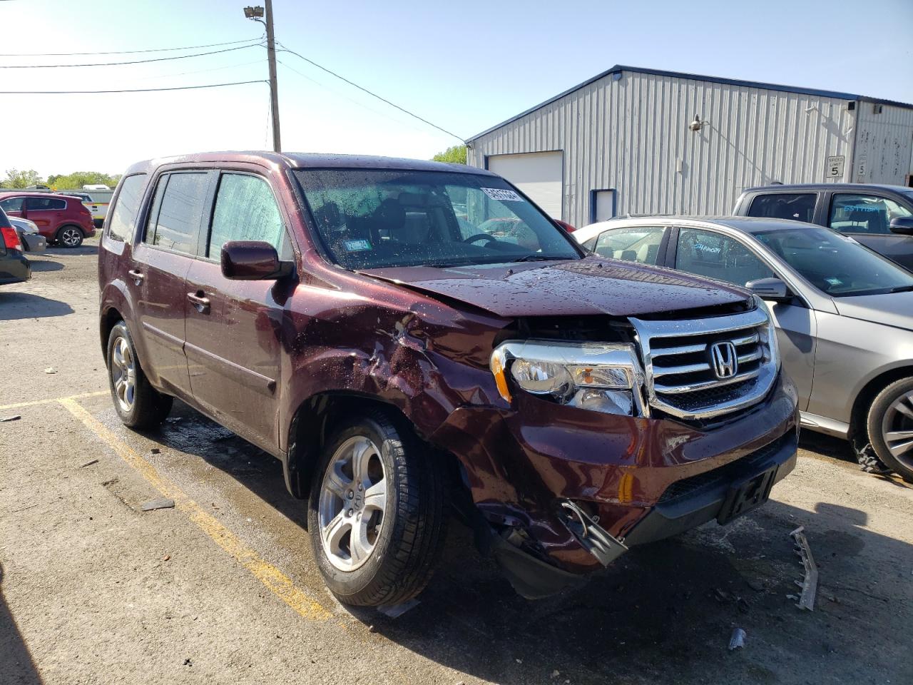 5FNYF4H58EB022541 2014 Honda Pilot Exl