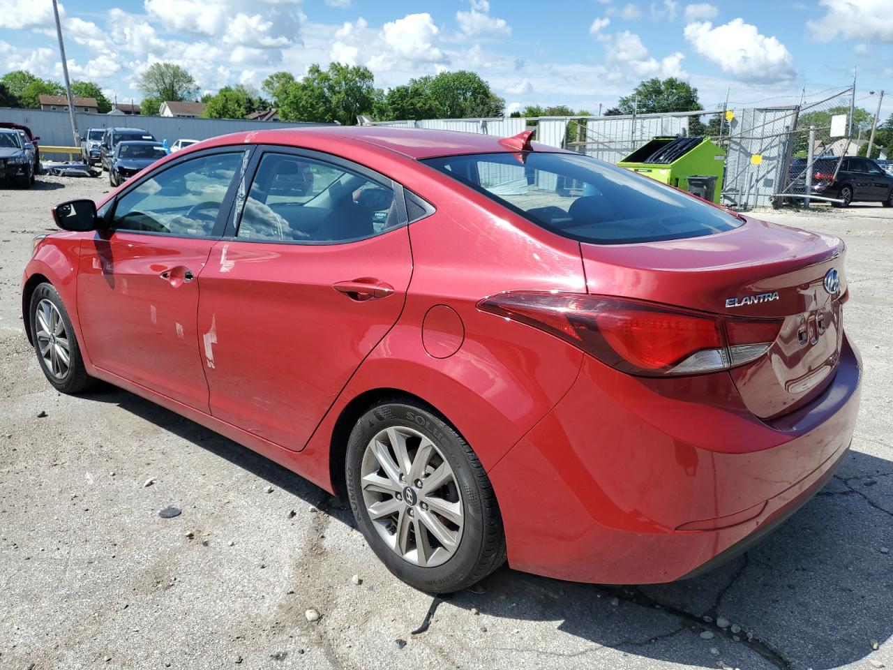 KMHDH4AE9EU153838 2014 Hyundai Elantra Se