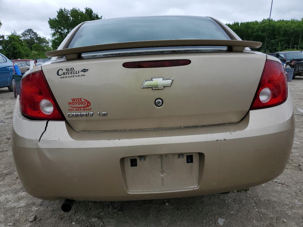 1G1AK58FX67609657 2006 Chevrolet Cobalt Ls