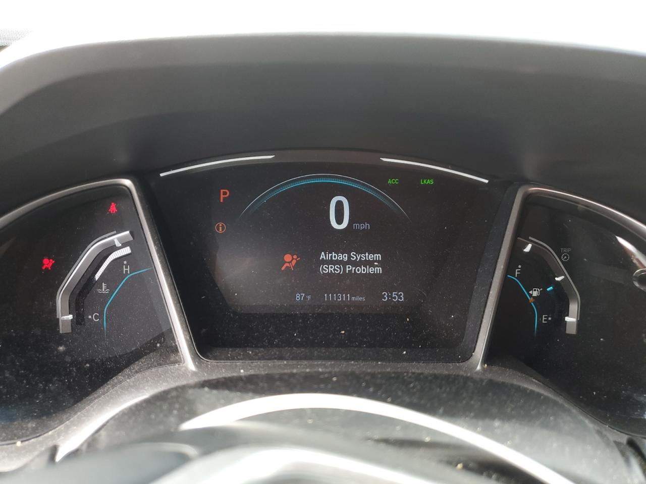 JHMFC1F70KX007566 2019 Honda Civic Exl